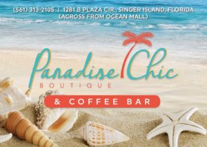 Paradise Chic Boutique Flyer